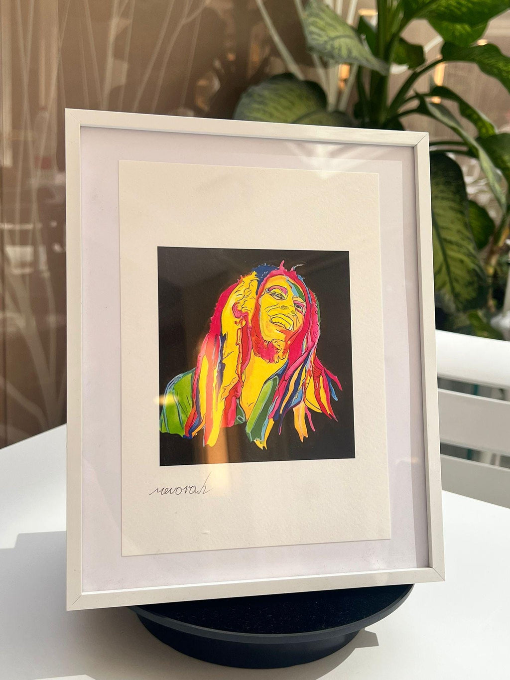 Bob Marley Pop Art Portrait – Colorful Reggae Wall Art Print